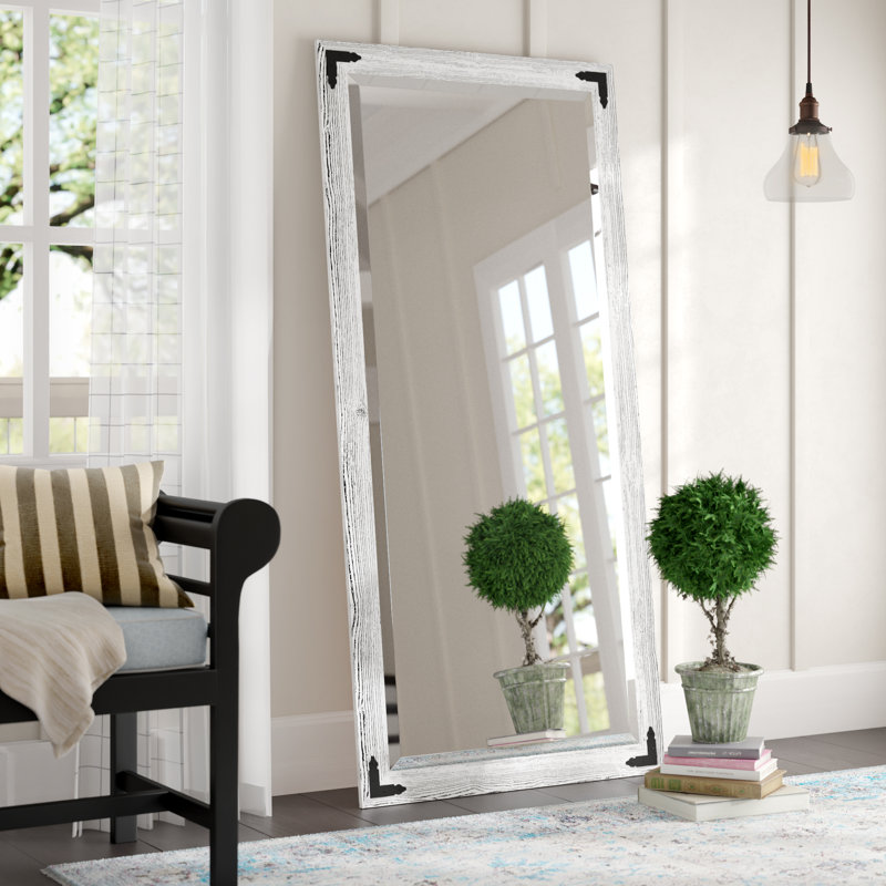 Gracie Oaks Dumais Antique Beveled Full Length Mirror & Reviews Wayfair